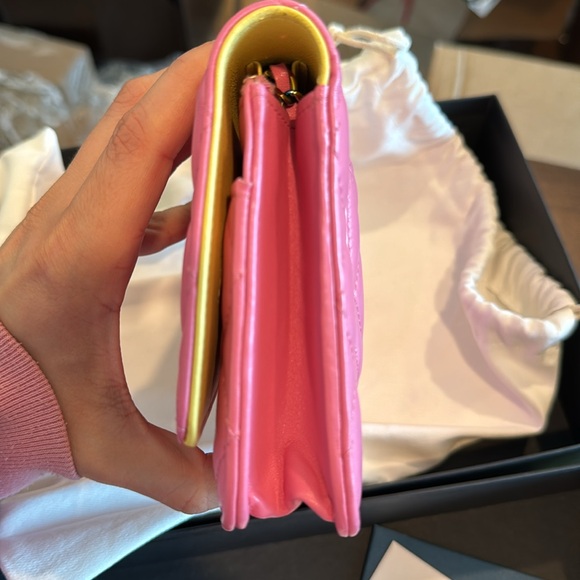 Chanel Lambskin Wallet on Chain, NWT very rare - Picture 10 of 14